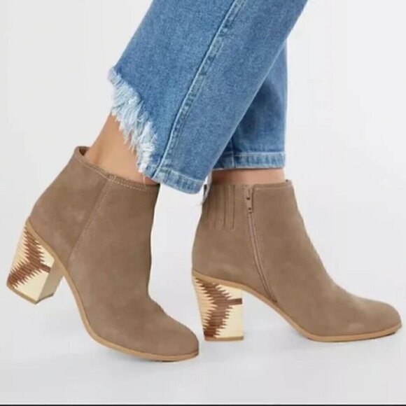 Seychelles Tan Grand Finale Leather Ankle Boot Size 7.5 - Picture 2 of 10